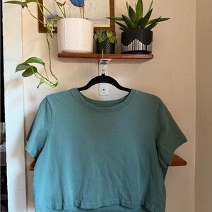 Urban Outfitters Teal Short Sleeve Tee
